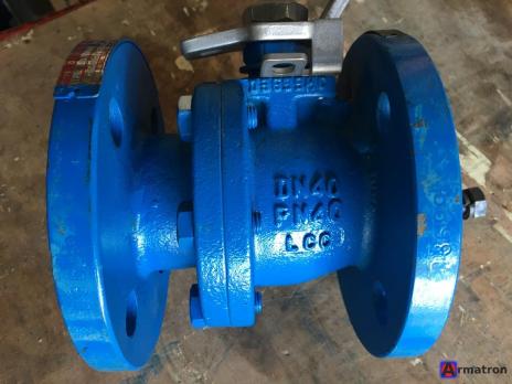 Кран шаровой BAC Valves FB DN40 PN40 LLC PTFE