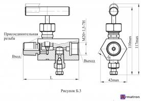 Вентильный блок В-05Д ОАО Манотомь