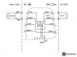 Разделительные усилители MINI MCR-SL-I-I 2864406 Phoenix Contact