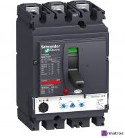 Автоматический выключатель NSX160F Micrologic 2.2 3P3d 160A 36кА LV430770 Schneider Electric