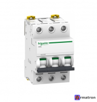 Автоматический выключатель 3P 2A (B) Acti 9 iC60L A9F93302 Schneider Electric