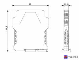 Разделительный усилитель MCR-C-I-I-00-DC 2814508 Phoenix Contact