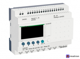 Реле модульное 26 входов/выходов, 24в Zelio Logic SR3B261BD Schneider Electric