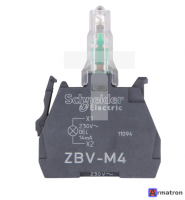 Блок светодиодный красный 230-240В ZBV-M4 Schneider Electric