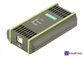 USB адаптер для подключения к компьютеру/программатору через USB 6ES7 972-0CB20-0XA0 Siemens