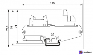 Плата передачи HART MACX MCR-S-MUX-TB 2308124 Phoenix Contact