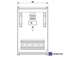 Плата передачи HART MACX MCR-S-MUX-TB 2308124 Phoenix Contact